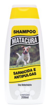 Shampoo Matacura Sarnicida e Antipulgas 200ml